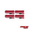 Extreme Max Extreme Max 3006.2999 BoatTector Solid Braid MFP Dock Line Value 4-Pack - 1/2" x 20', Red 3006.2999